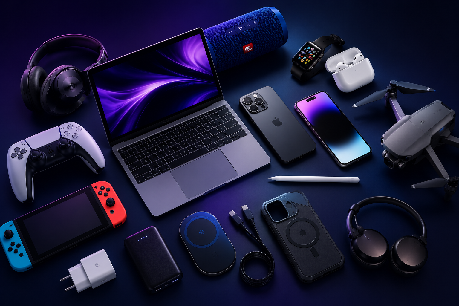 Phones, computers and gadgets